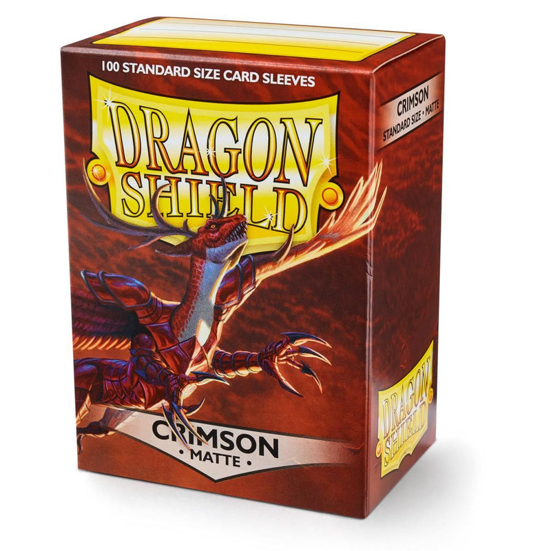 Dragon Shield 100 Matte Crimson Standard