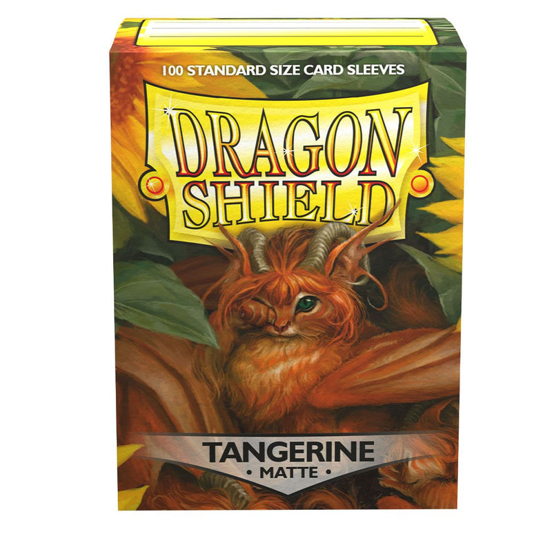 Dragon Shield 100 Matte Tangerine Standard