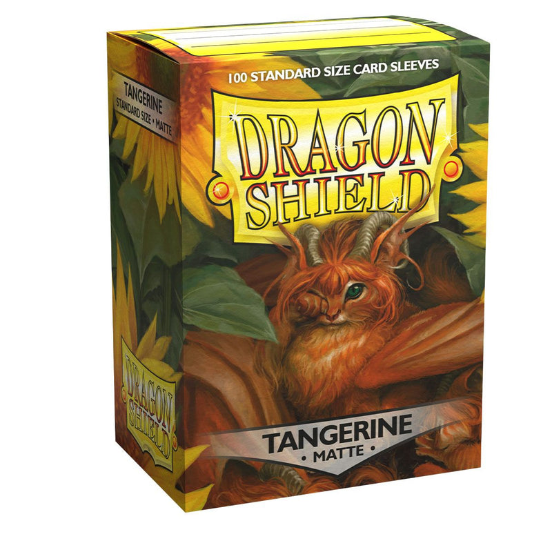 Dragon Shield 100 Matte Tangerine Standard