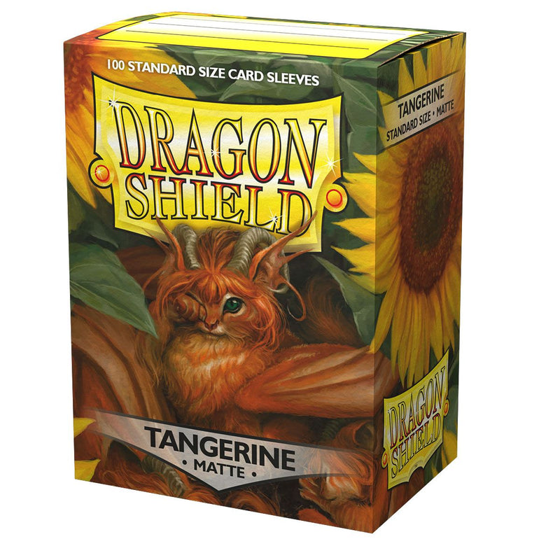 Dragon Shield 100 Matte Tangerine Standard