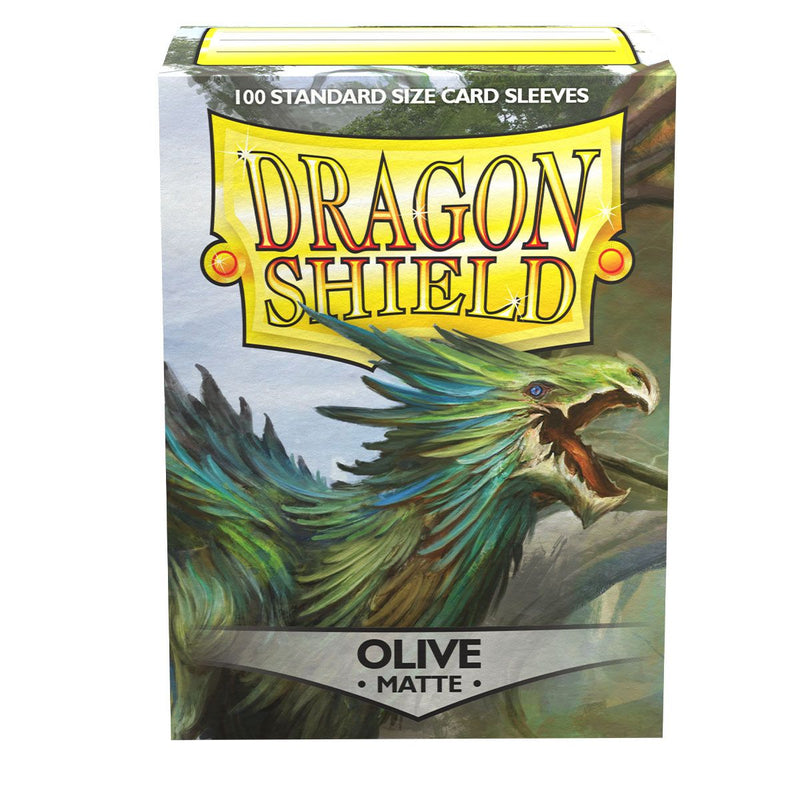 Dragon Shield 100 Matte Olive Standard