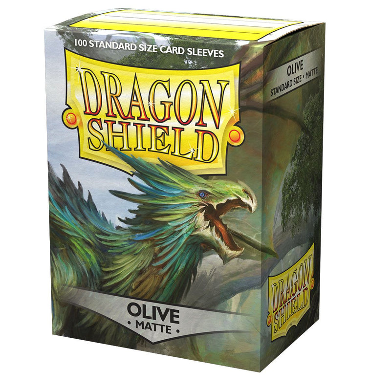 Dragon Shield 100 Matte Olive Standard