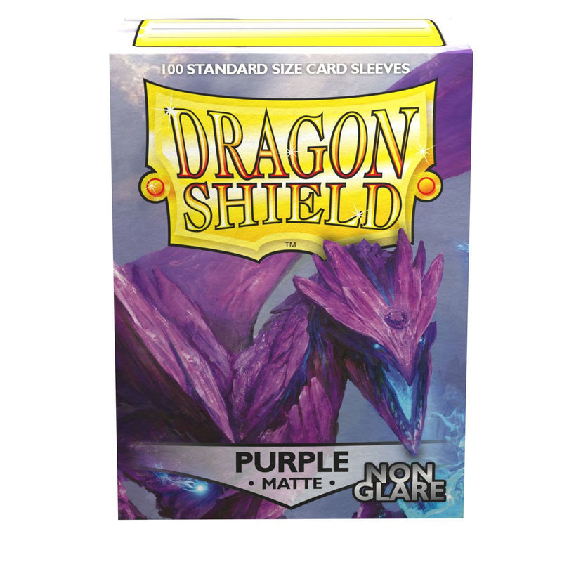 Dragon Shield 100 Matte Non-Glare Purple Standard