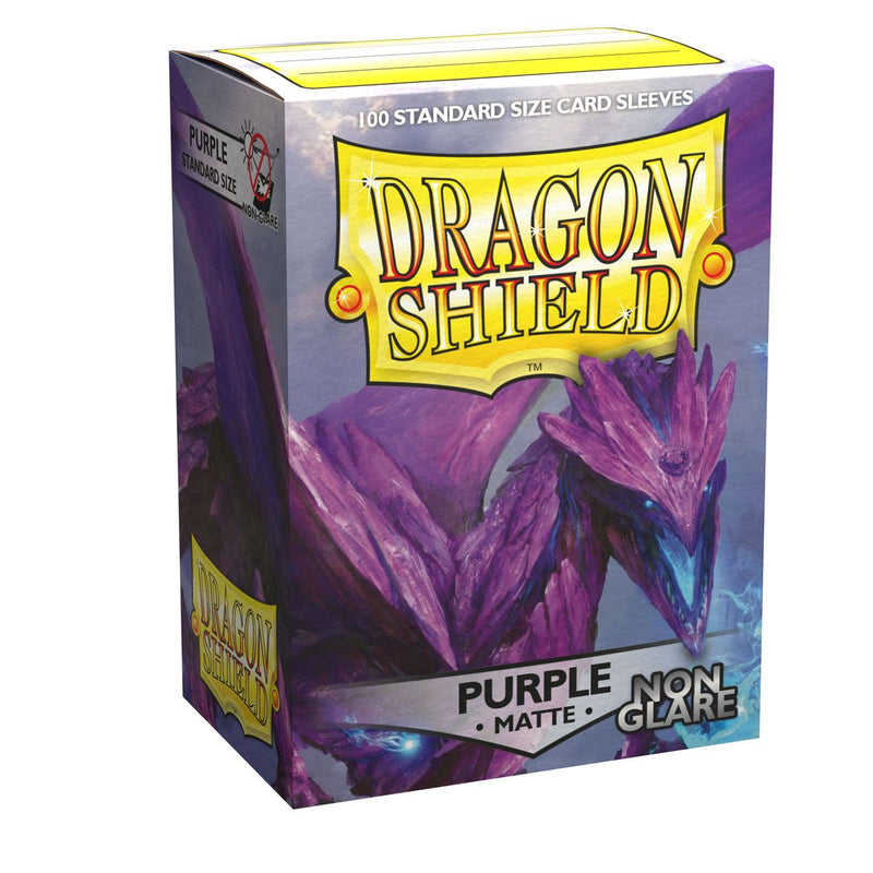 Dragon Shield 100 Matte Non-Glare Purple Standard