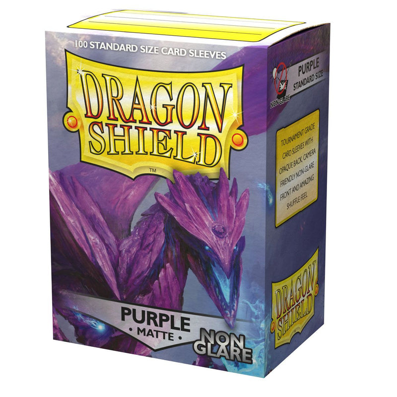 Dragon Shield 100 Matte Non-Glare Purple Standard