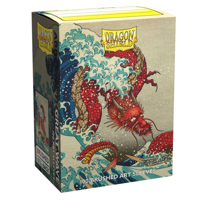 Dragon Shield 100 Art The Great Wave Standard