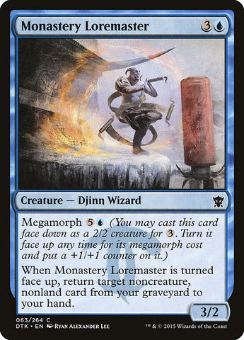 Monastery Loremaster [Dragons of Tarkir] JAPONES