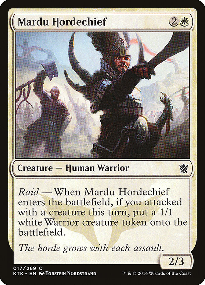 CMardu Hordechief [Khans of Tarkir] JAPONES