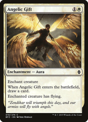 Angelic Gift [Battle for Zendikar] RUSO