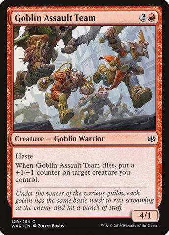 Goblin Assault Team [War of the Spark] JAPONES