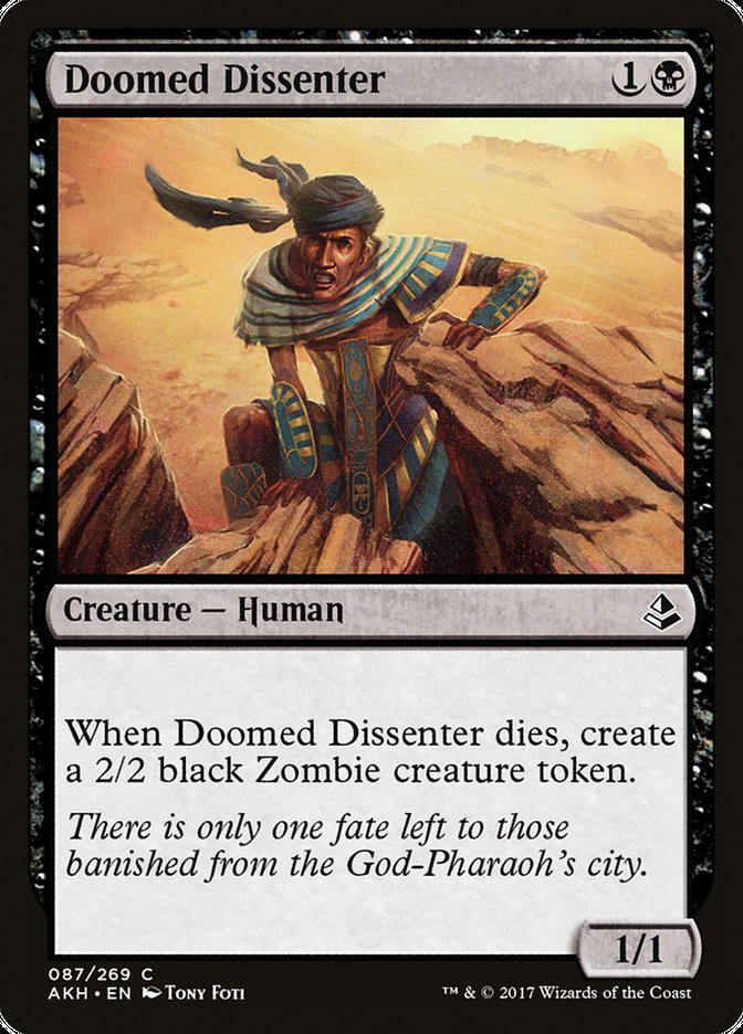 Doomed Dissenter [Amonkhet]  RUSO
