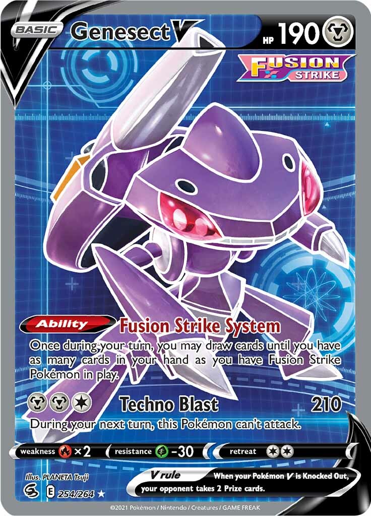 AGS (MINT+ 9.5) Genesect V #255 - Fusion Strike (#00048340)