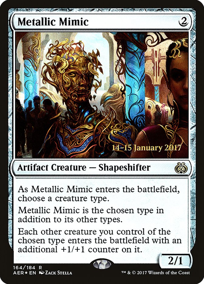 Metallic Mimic [Aether Revolt Prerelease Promos] Español