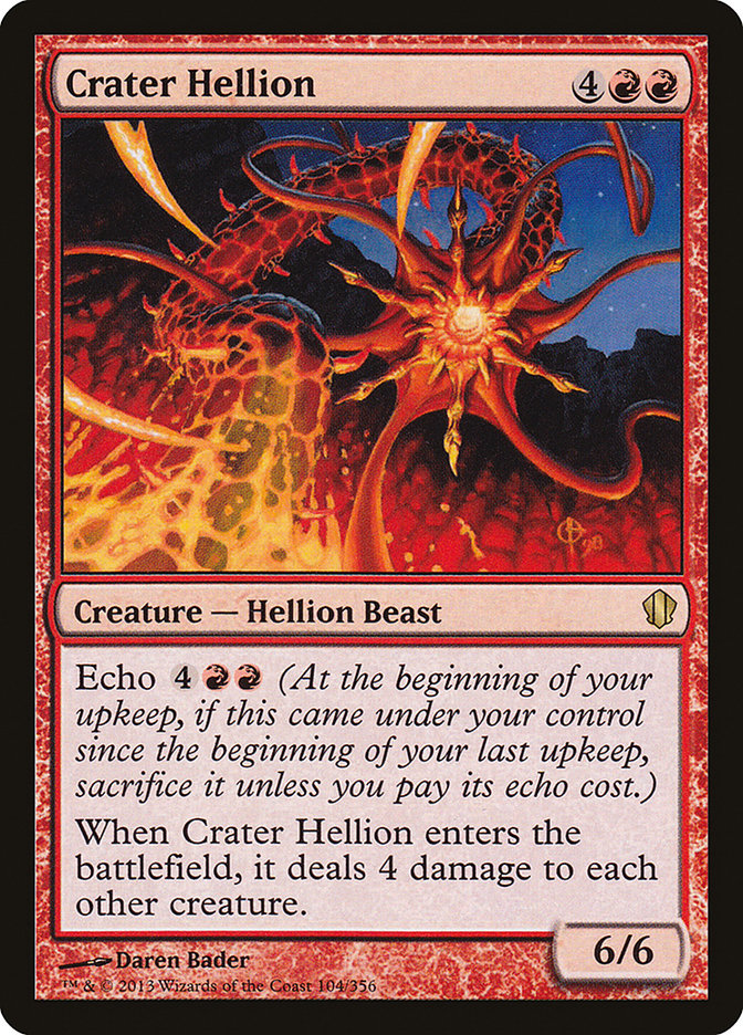 Crater Hellion [Commander 2013] ESPAÑOL