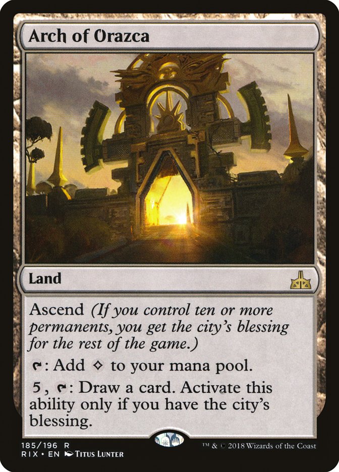 Arch of Orazca [Rivals of Ixalan] ESPAÑOL