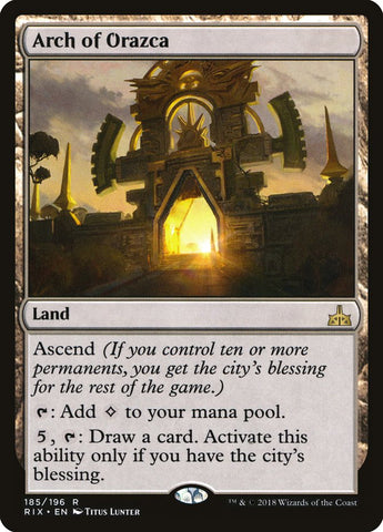Arch of Orazca [Rivals of Ixalan] ESPAÑOL