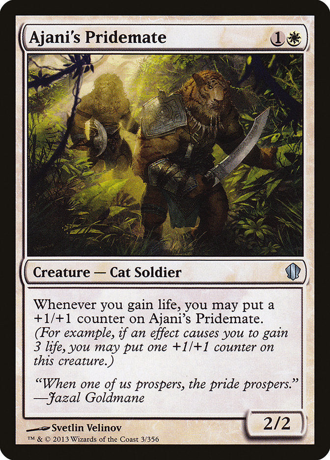 Ajani's Pridemate [Commander 2013] ESPAÑOL