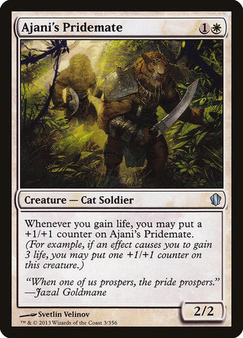 Ajani's Pridemate [Commander 2013] ESPAÑOL