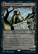 Graveyard Trespasser // Graveyard Glutton (Showcase Equinox) [Innistrad: Midnight Hunt] ESPAÑOL