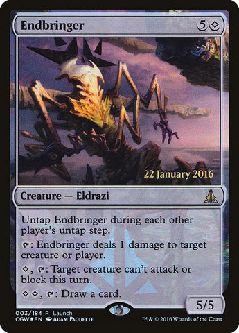 Endbringer (Prerelease) [Oath of the Gatewatch Promos] ESPAÑOL