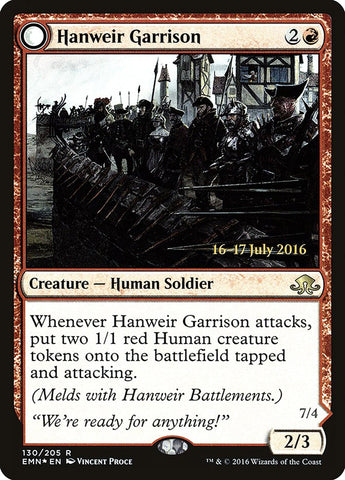 Hanweir Garrison [Eldritch Moon Prerelease Promos] ESPAÑOL