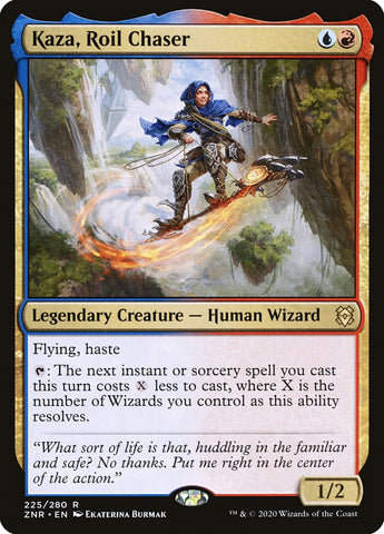 Kaza, Roil Chaser [Zendikar Rising] ESPAÑOL