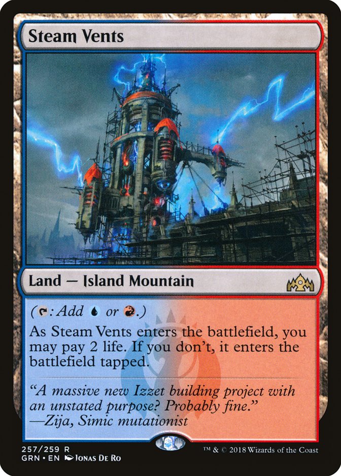 Steam Vents [Guilds of Ravnica] ESPAÑOL