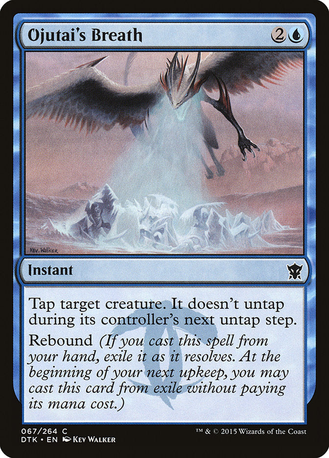 Ojutai's Breath [Dragons of Tarkir] JAPONES