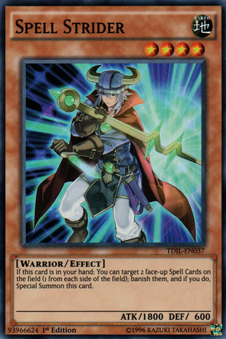 Spell Strider [TDIL-EN037] Super Rare ESPAÑOL
