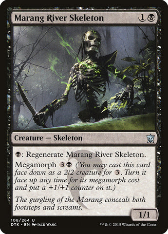 Marang River Skeleton [Dragons of Tarkir] JAPONES