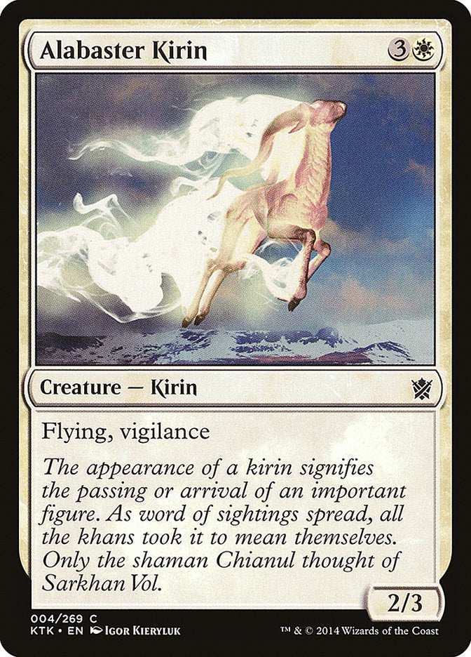 Alabaster Kirin [Khans of Tarkir]  COREANO