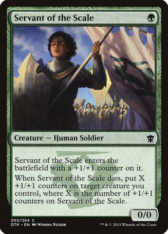 Servant of the Scale [Dragons of Tarkir] COREANO