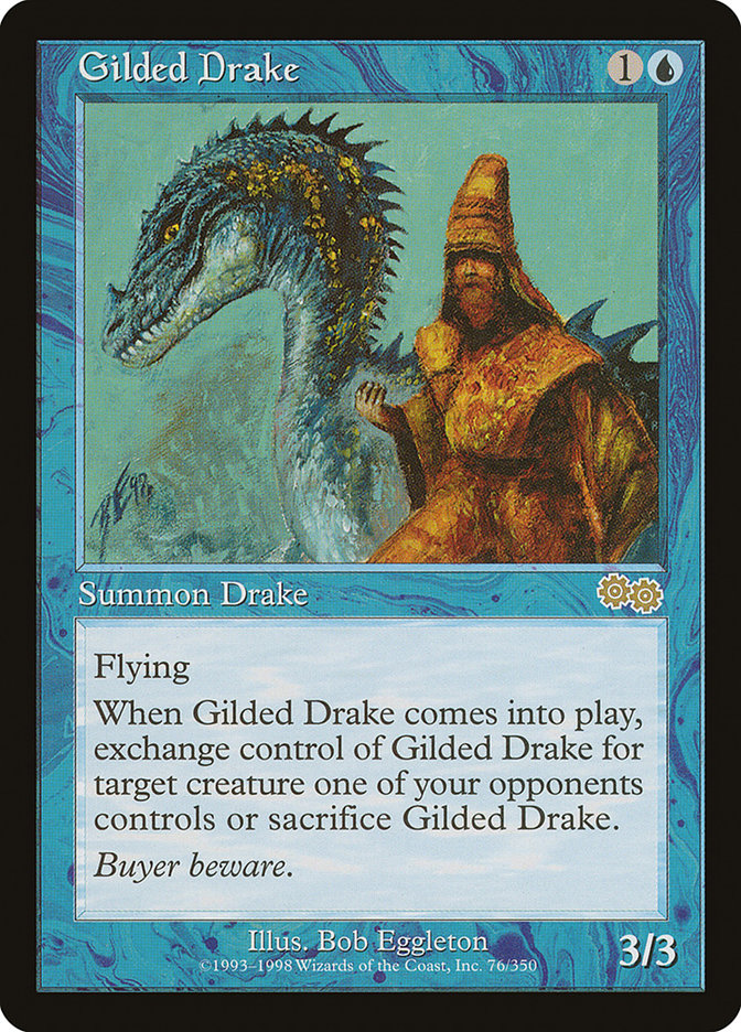 Gilded Drake [Urza's Saga] ESPAÑOL