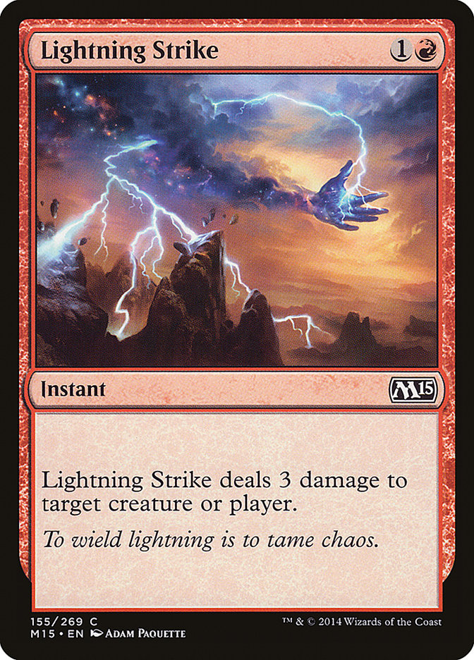 Lightning Strike [Magic 2015] ESPAÑOL