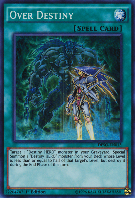 Over Destiny [DESO-EN015] Super Rare ESPAÑOL