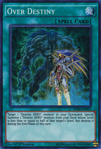 Over Destiny [DESO-EN015] Super Rare ESPAÑOL