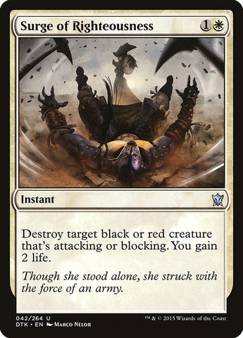 Surge  of Righteousness [Dragons of Tarkir] COREANO