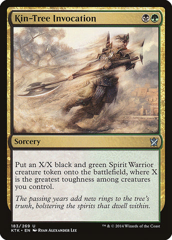 Kin-Tree Invocation [Khans of Tarkir] RUSO