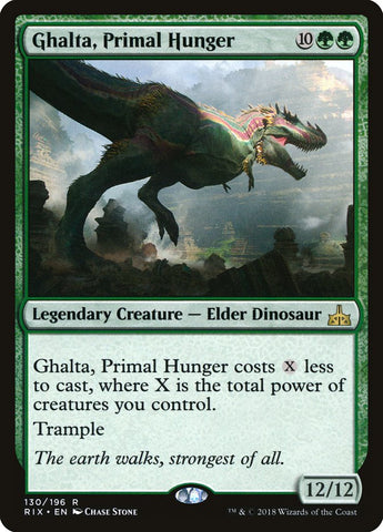 Ghalta, Primal Hunger [Rivals of Ixalan] ESPAÑOL