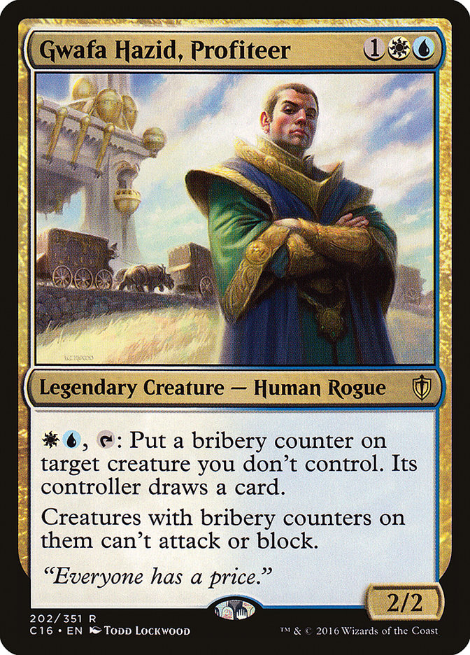 Gwafa Hazid, Profiteer [Commander 2016] JAPONES