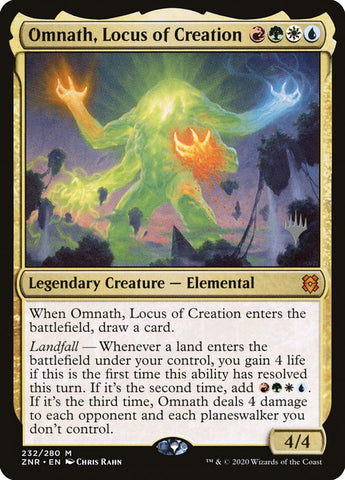 Omnath, Locus of Creation (Promo Pack) [Zendikar Rising Promos] ESPAÑOL