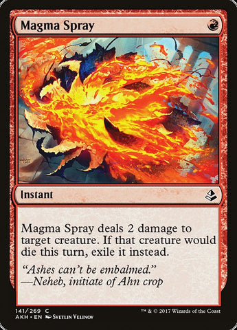Magma Spray [Amonkhet]  JAPONES