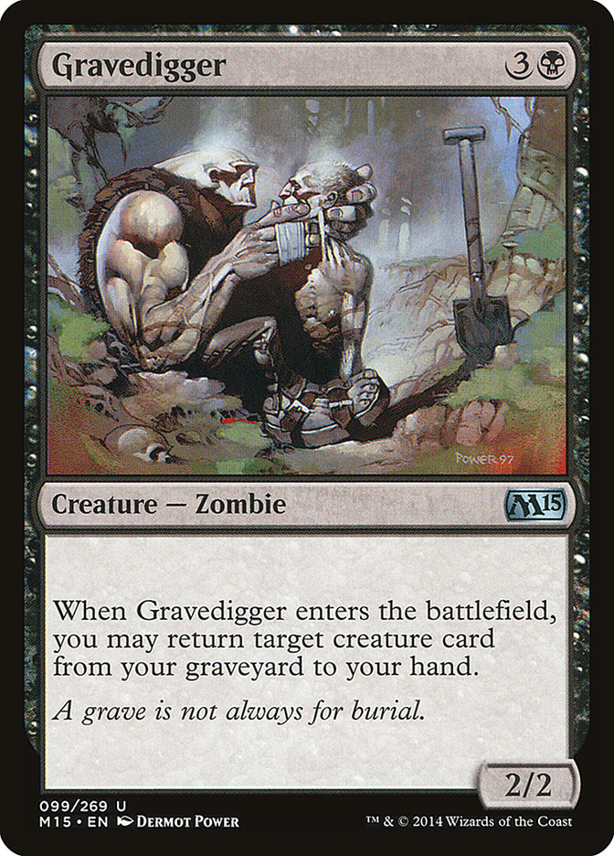 Gravedigger [Magic 2015]  JAPONES