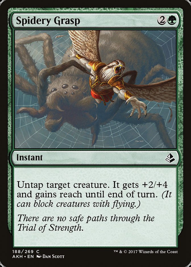 Spidery Grasp [Amonkhet]  JAPONES