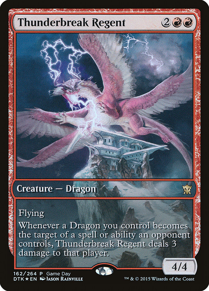 Thunderbreak Regent (Game Day) [Dragons of Tarkir Promos] ESPAÑOL