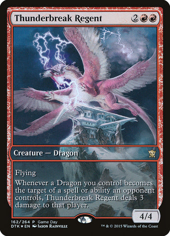 Thunderbreak Regent (Game Day) [Dragons of Tarkir Promos] ESPAÑOL