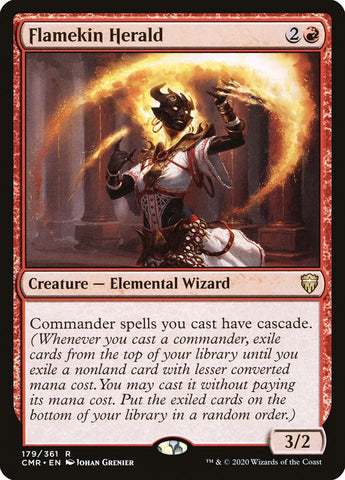 Flamekin Herald [Commander Legends] ESPAÑOL