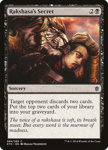 Rakshasa's Secret [Khans of Tarkir] COREANO
