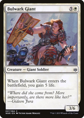 Bulwark Giant [War of the Spark] JAPONES