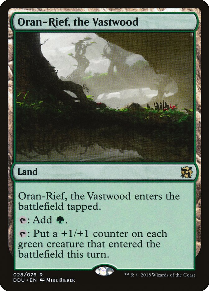 Oran-Rief, the Vastwood [Duel Decks: Elves vs. Inventors]